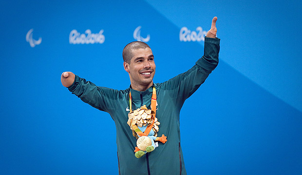 Daniel Dias foi o grande nome do Brasil nos Jogos Paralimpicos 2016 / Foto: Zanone Fraissat/Folhapress